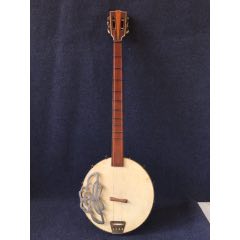 清末民国时期大户人家或者艺人所用古琴，做工精致考究，花梨木镶嵌黄杨木，牛皮白铜各(au22356168)_7788收藏__收藏热线