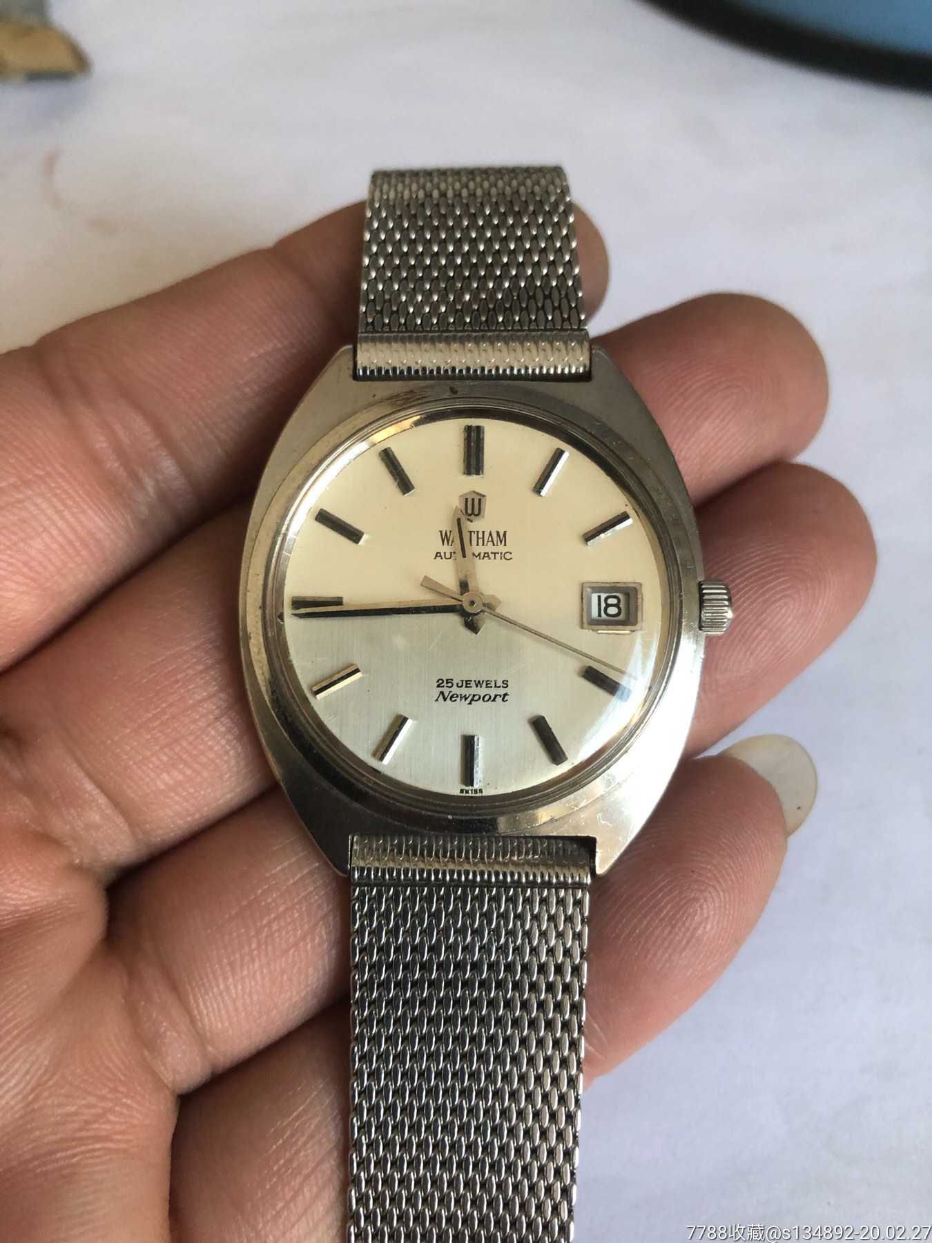 瑞士产华生全自动男机械表,手表/腕表_第1张