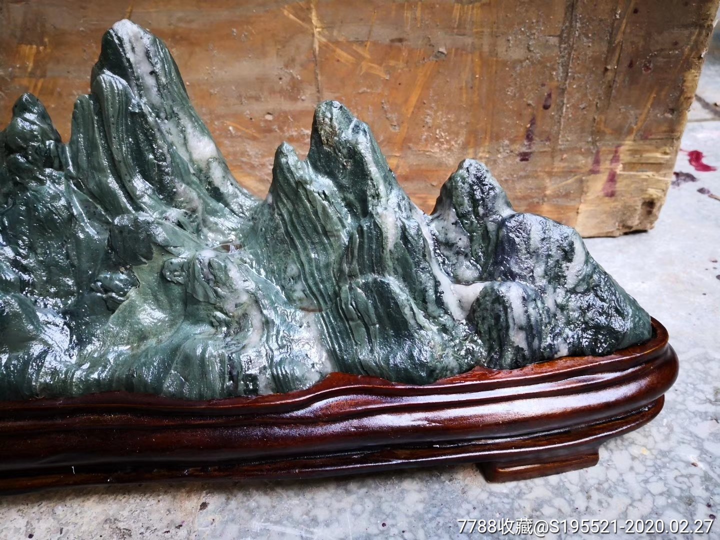 天然原石奇石贵州青石摆件