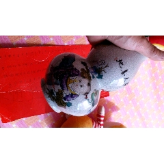 婴戏图葫芦瓶，高21厘米宽13厘米(au22369863)_7788收藏__收藏热线