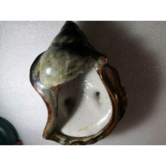 窑变釉，异形花盆，大海螺形的(au22369930)_7788收藏__收藏热线
