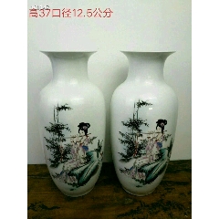 文革时期花瓶一对(au22375993)_7788收藏__收藏热线