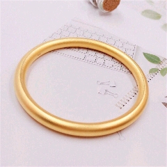 抖音同款周家古法手镯磨砂哑光传承手镯黄金手镯(au22378613)_7788收藏__收藏热线