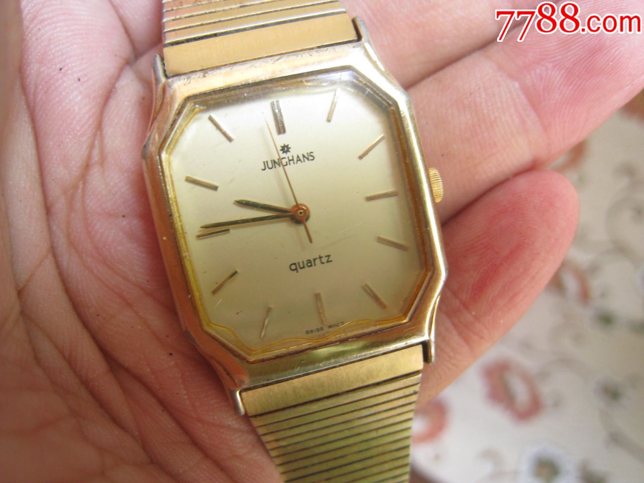 德国古董表包金荣瀚宝星又称荣汉斯(石英)男_手表/腕表_第7张
