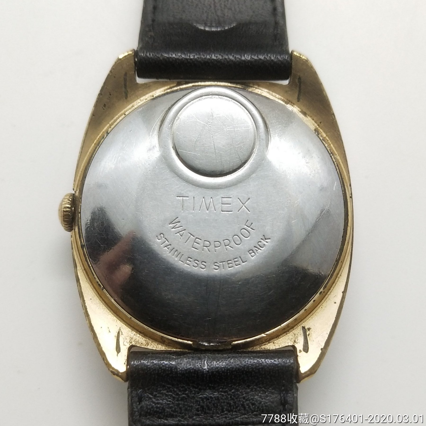 罕见的美国天美时电摆轮包金男表!走时精准!_手表/腕表_第2张