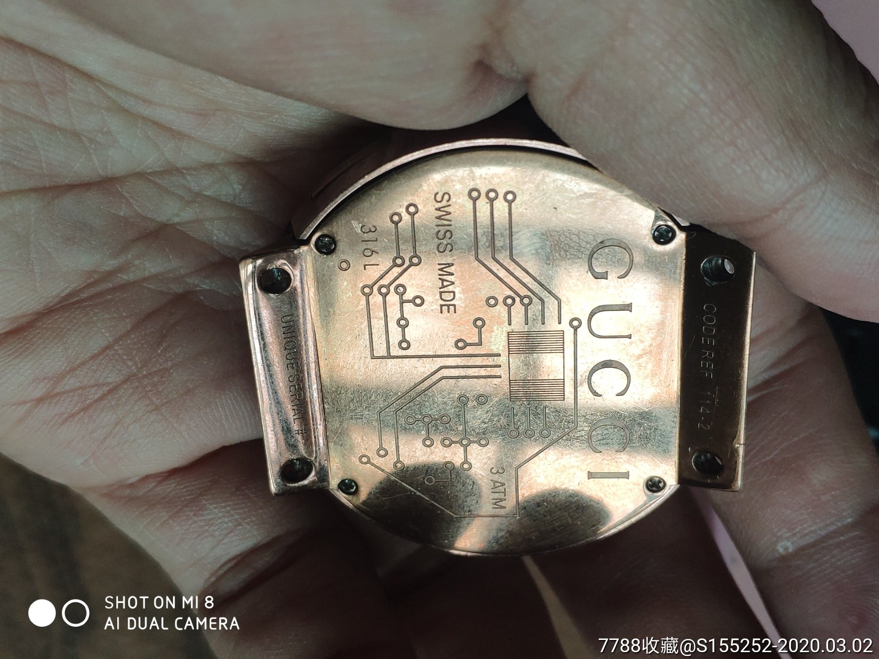 gucci奢侈品大牌古驰双时区腕表!原价一万六_手表/腕表_第5张