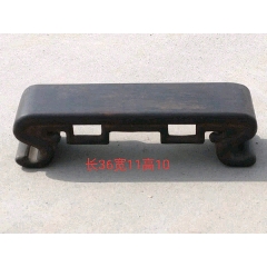 济南拆迁收到清代楠木凉枕，皮壳包浆一流，全品包老(au22393712)_7788收藏__收藏热线