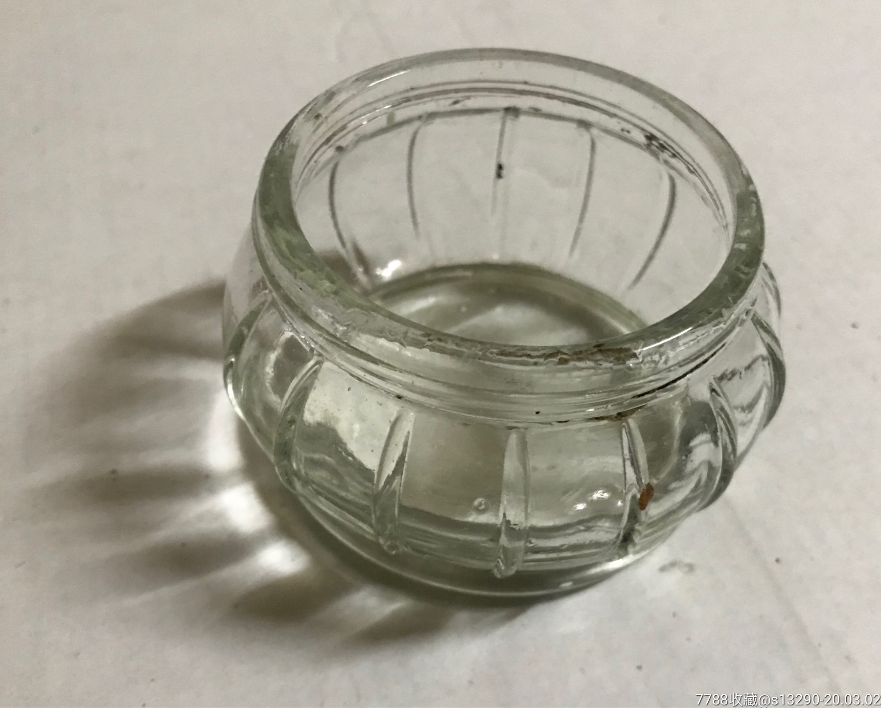 民国进口玻璃小罐