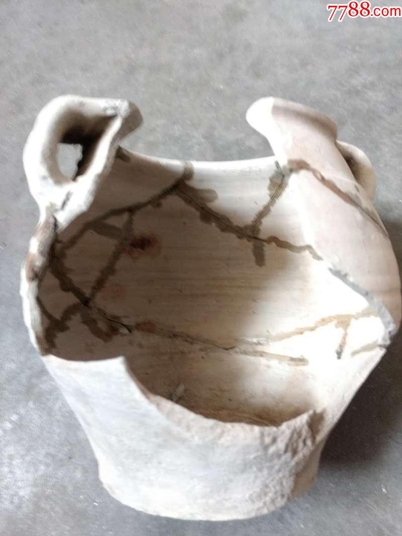 破的唐代书法老陶罐