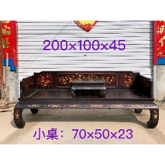 血檀木罗汉床(au22399335)_7788收藏__收藏热线