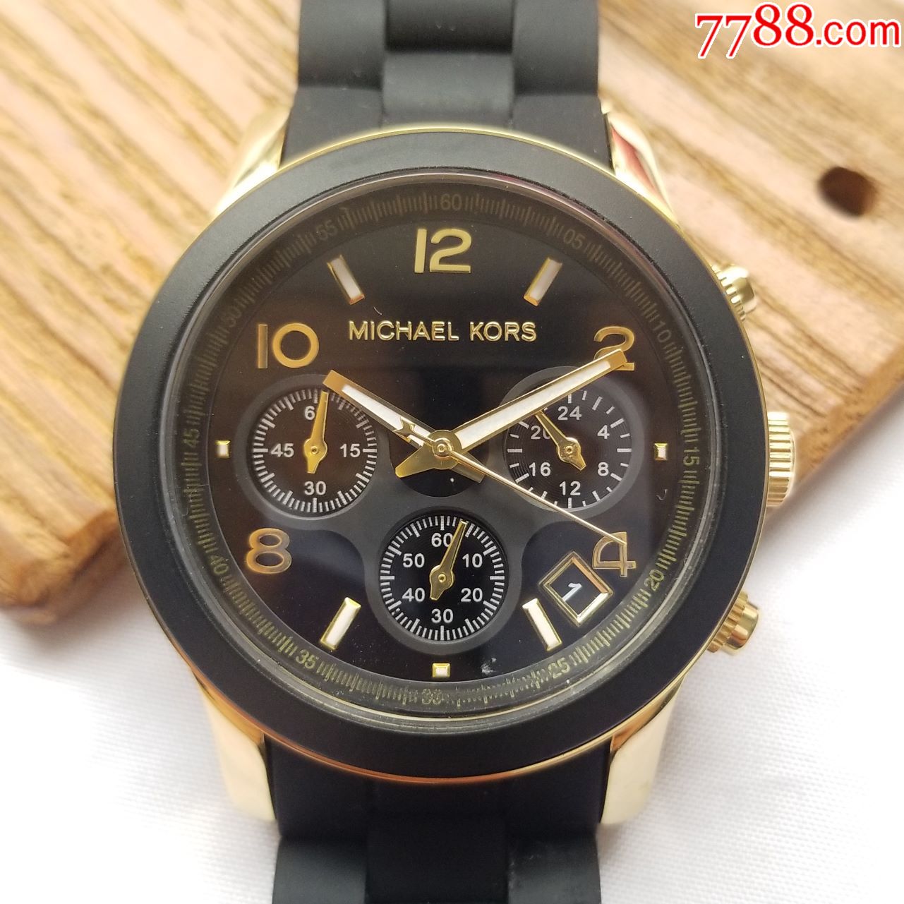 美国奢侈时装品牌:mk-石英男表_手表/腕表_第1张