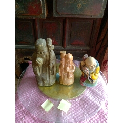 怀旧老石膏寿星2个一个瓷寿星酒瓶一起拍(au22404471)_7788收藏__收藏热线