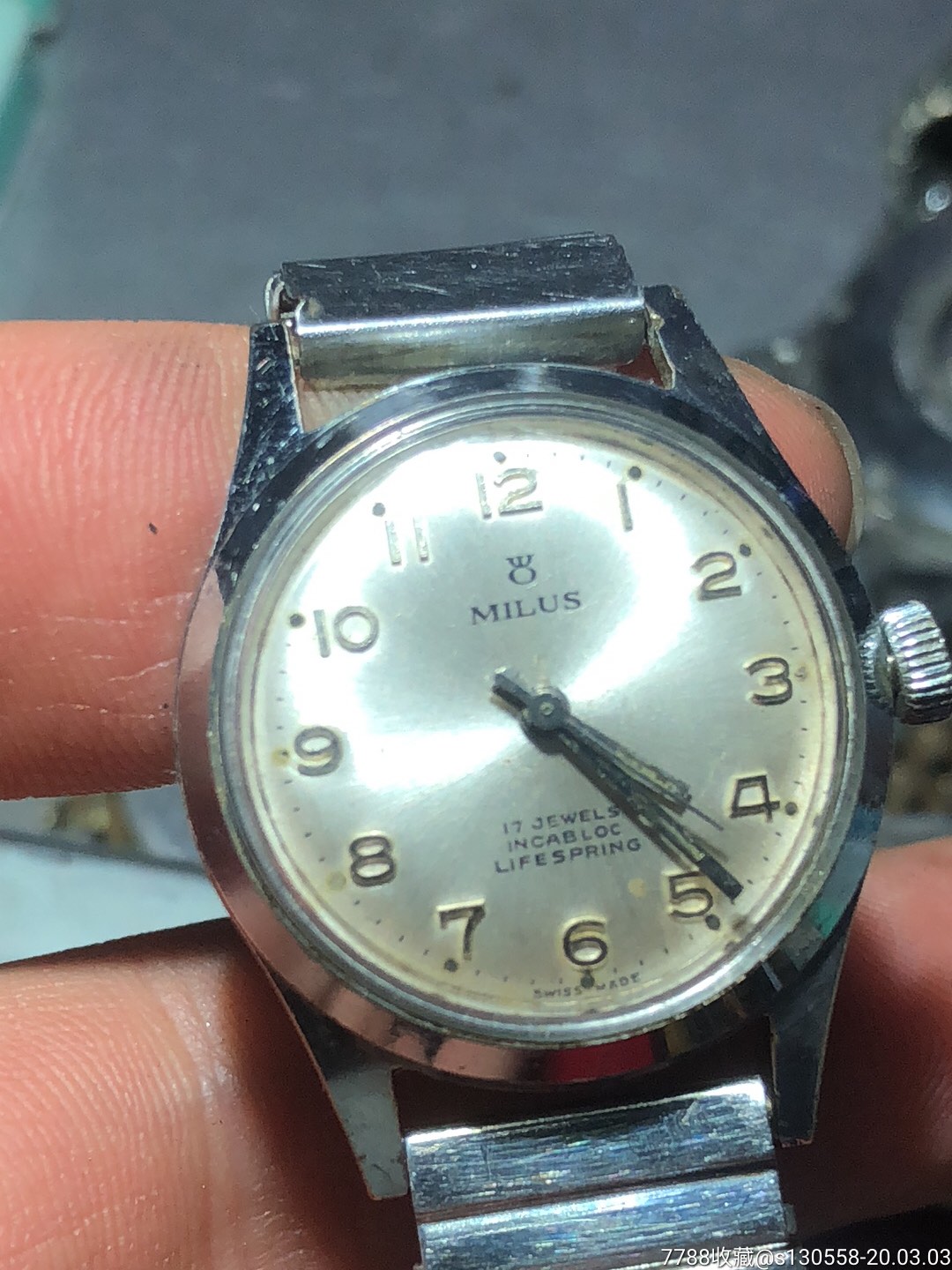 瑞士美丽士数字刻度盘,手表/腕表_第1张