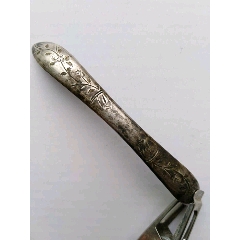 錾工精美老银发簪（万升款）(au22404773)_7788收藏__收藏热线