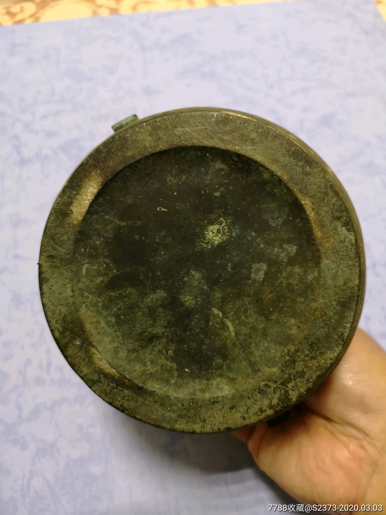 袖珍可愛的民國銅手爐（全品）_價格6000元【特級鬲123】_第8張_