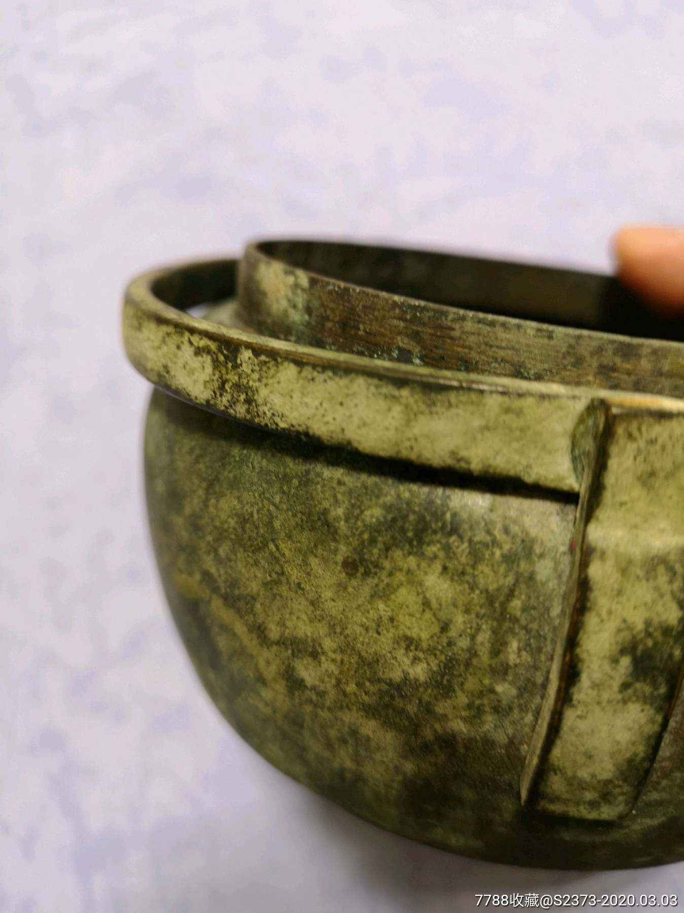 袖珍可愛的民國銅手爐（全品）_價格6000元【特級鬲123】_第18張_