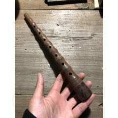 老红木笛子，工艺好，口有磨见最后一图！(au22405547)_7788收藏__收藏热线