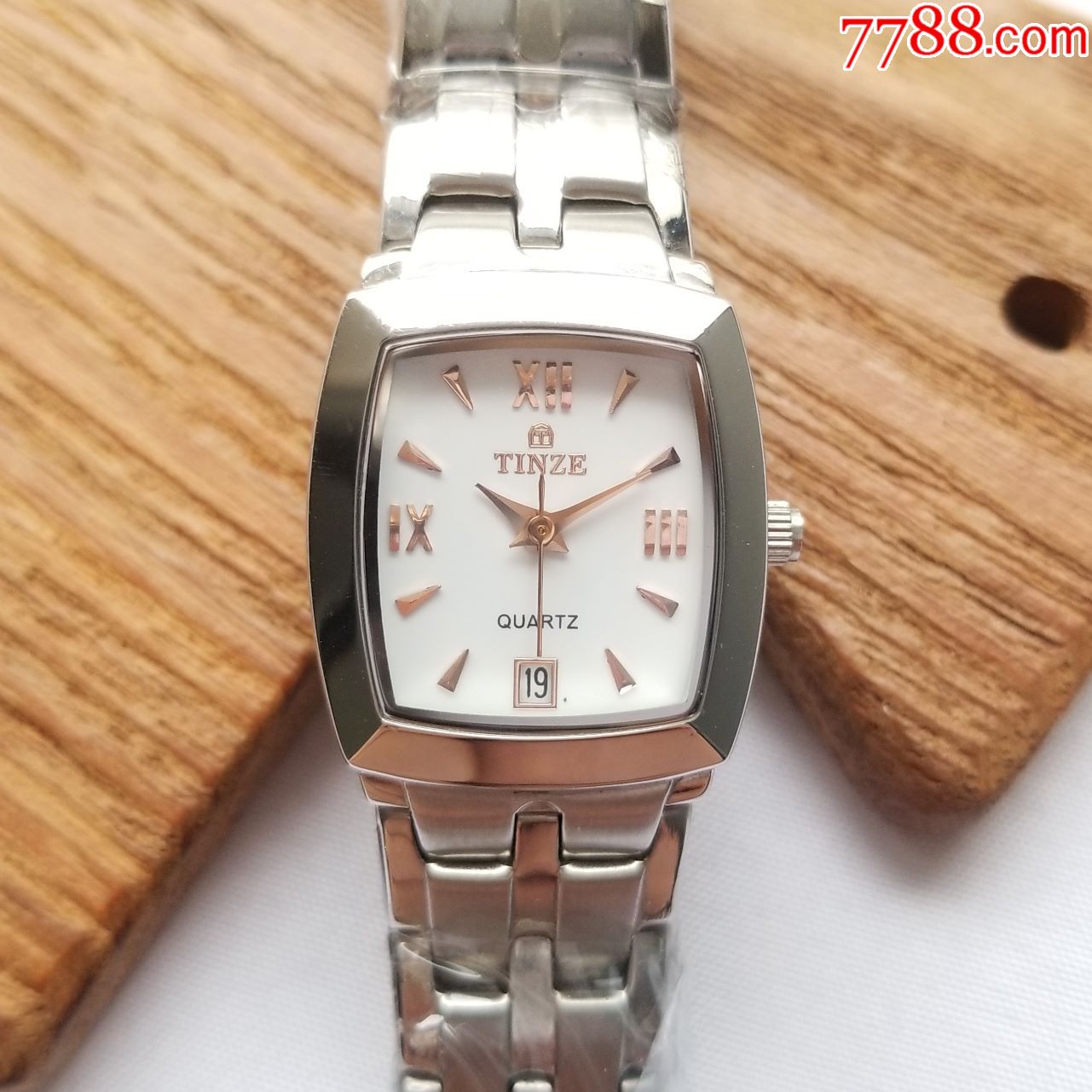 多面切割长方表壳设计!】tinze-天际-石英女表