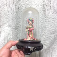 玻璃罩精装面塑古典人物—麻姑献寿(au22409514)_7788收藏__收藏热线