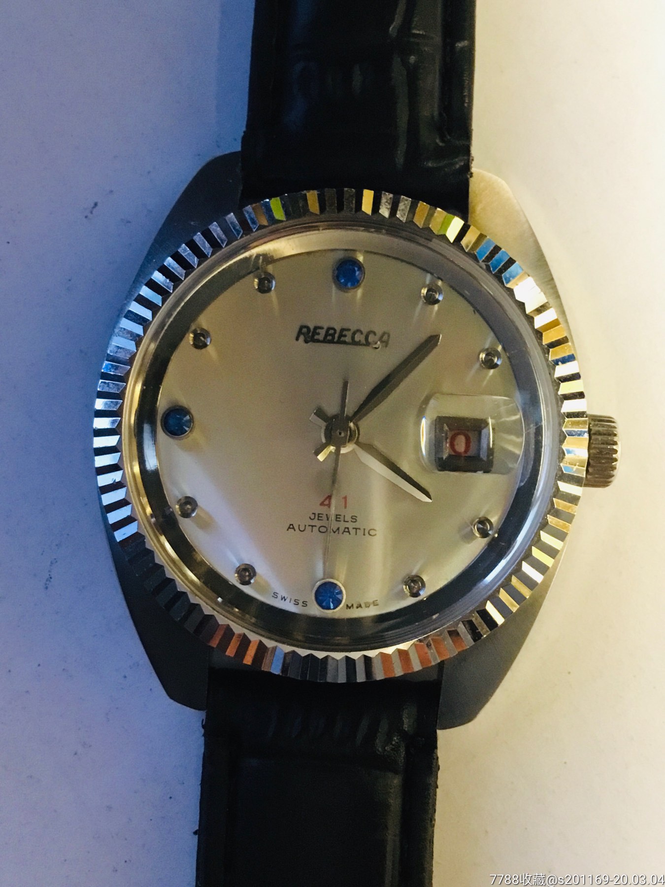 瑞士原装41钻【瑞贝卡】自动机械男士表,走时精准_手表/腕表_第2张