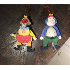 木质玩偶拉绳可抬腿举胳膊的大师兄和二师兄(au22414584)_7788收藏__收藏热线