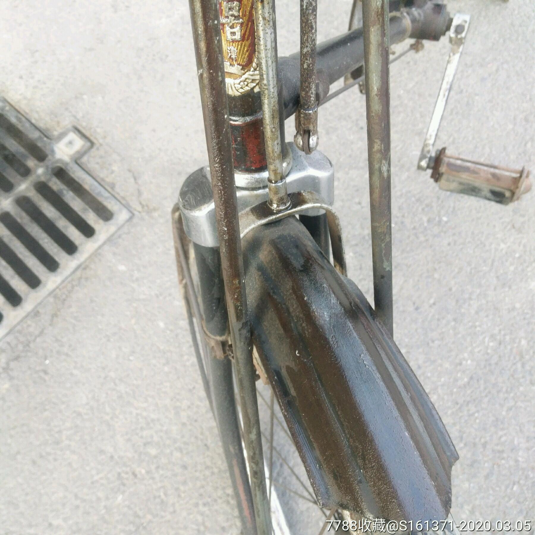 老式双缸自行车图片