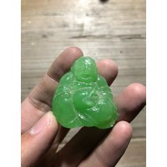 老琉璃佛像，有两个工艺气泡见最后两图！(au22421896)_7788收藏__收藏热线