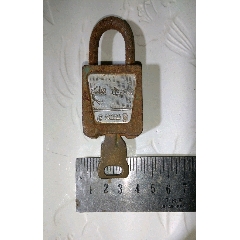 中国老铁锁一把(实际是长方形)(au22424423)_7788收藏__收藏热线