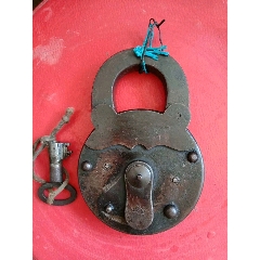 【清代大号铁锁】一把(au22424451)_7788收藏__收藏热线