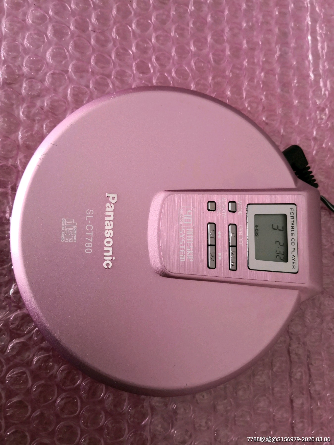 松下cd随身听sl-ct780