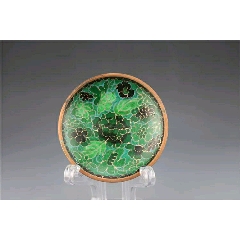 T民国精品掐丝珐琅景泰蓝花卉赏盘(au22425106)_7788收藏__收藏热线