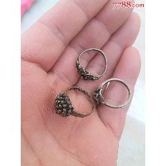 三枚银戒指(zc22426019)_7788收藏__收藏热线