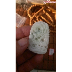 蓝田玉精雕吊坠(zc22426344)_7788收藏__收藏热线