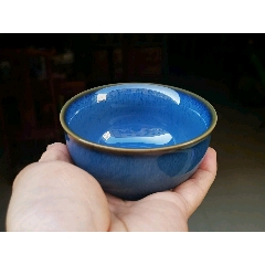 38元得/茶盏建盏古董收藏瓷器茶杯杯斗笠杯盖碗茶碗主人杯茶具套装品茗杯(au22426803)_7788收藏__收藏热线