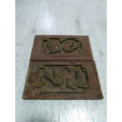 鸟造型雕板一对(au22428950)_7788收藏__收藏热线