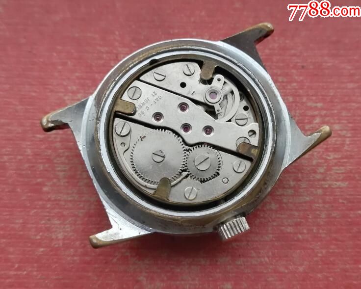 法国名表mortima高卢雄鸡军表--单历双刻度黑盘--机芯特殊_手表/腕表