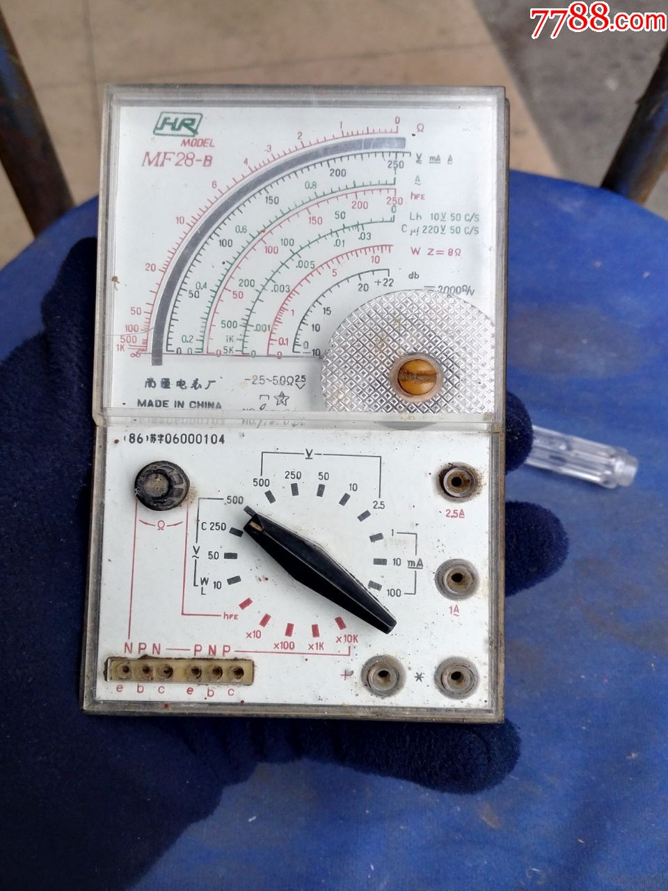 少見南通電錶廠mf28—b萬用表