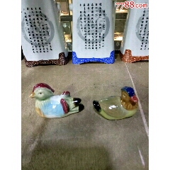 老的鸳鸯一对出可做茶台摆件(au22430649)_7788收藏__收藏热线