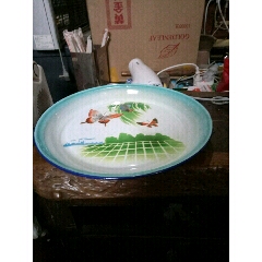 欣欣向荣搪瓷盘(zc22430863)_7788收藏__收藏热线