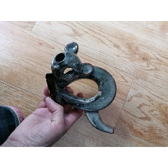 紫金茄皮釉猫咪摆件(au22431113)_7788收藏__收藏热线