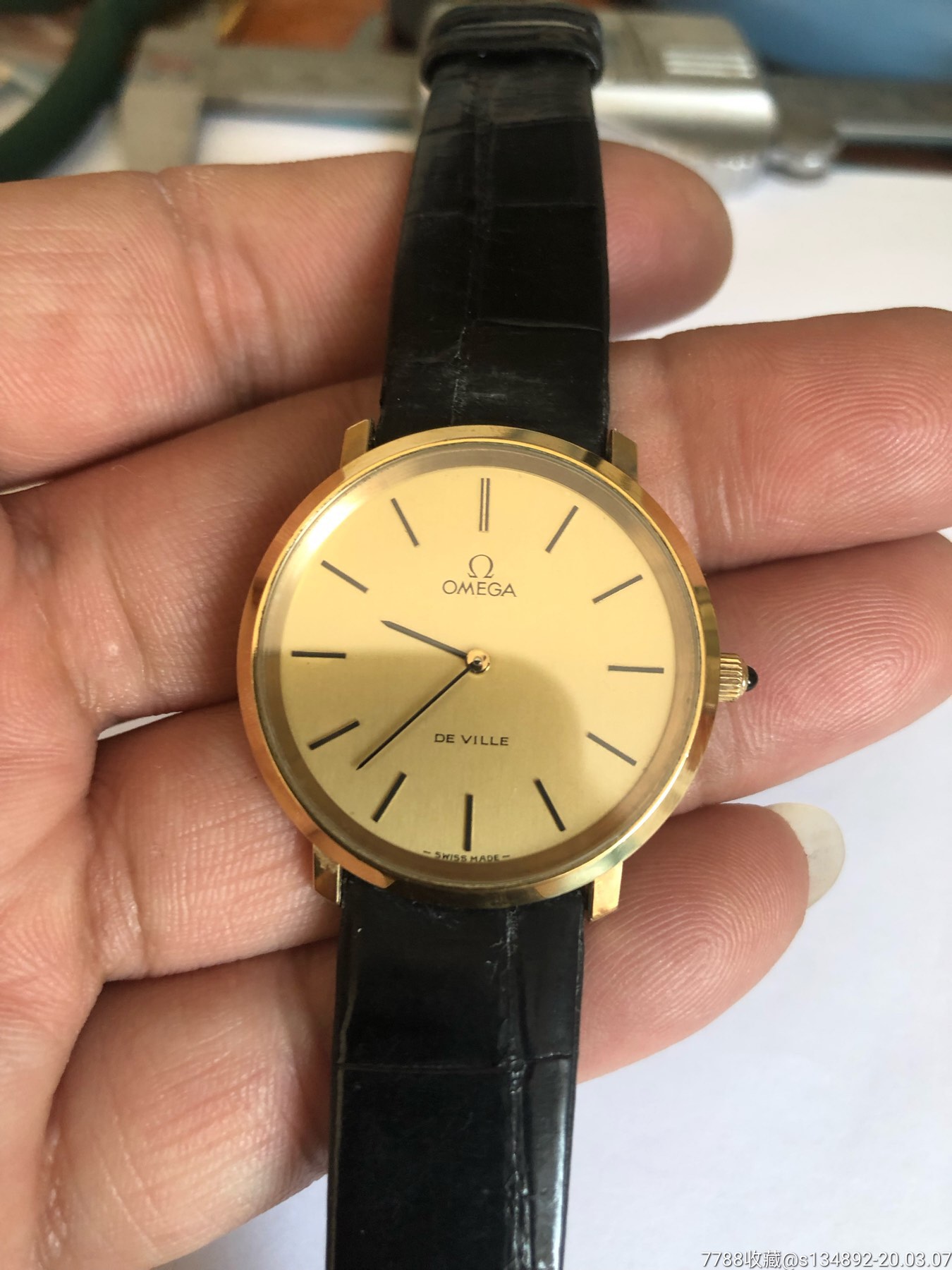 好品瑞士产欧米茄男机械表