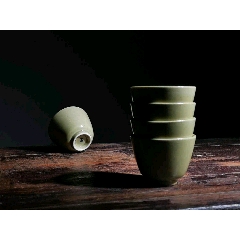 5个=38元青花瓷茶杯陶瓷功夫小茶杯单杯主人杯茶具茶盏套装茶碗品茗斗笠杯(au22435496)_7788收藏__收藏热线