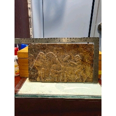 岫玉雕刻。人物石板。(au22435591)_7788收藏__收藏热线