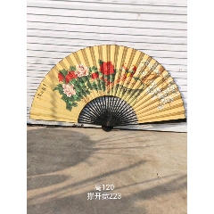 纯手绘大折扇(zc22436498)_7788收藏__收藏热线
