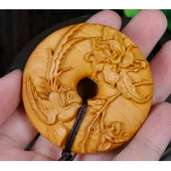 太行崖柏平安扣挂件直径5厘米(au22436564)_7788收藏__收藏热线