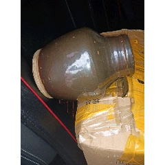 民国初期一个老黑釉罐子，完整釉色发亮非常难得的老物件(au22437525)_7788收藏__收藏热线