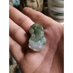 无托拍卖a货翡翠带绿貔貅(au22437802)_7788收藏__收藏热线