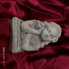 石膏人像，小女孩(zc22438208)_7788收藏__收藏热线