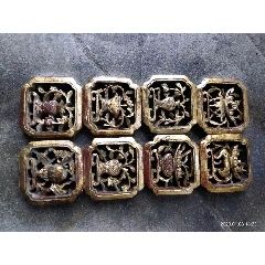 老木雕花板，老家具构件，民俗老物件，潮汕金漆镂空永春工(au22439166)_7788收藏__收藏热线