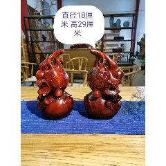 红檀木宝葫芦摆件(au22439126)_7788收藏__收藏热线